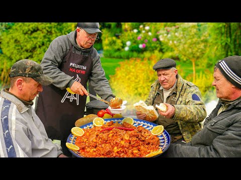 Видео: ИНДЕЙКА с ФАСОЛЬЮ в КАЗАНЕ. Сытная еда для простых рабочих ребят