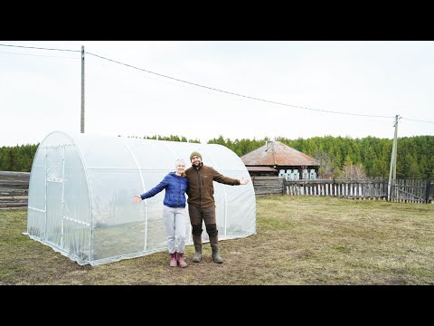 Видео: ЛЮБОВЬ И ТРУД ВСЁ ПЕРЕТРУТ | РАСШИРЯЕМ ОГОРОД | НОВАЯ ТЕПЛИЦА ПОД ПЛЁНКОЙ СВЕТЛИЦА | ЕДЕМ НА ЮБИЛЕЙ