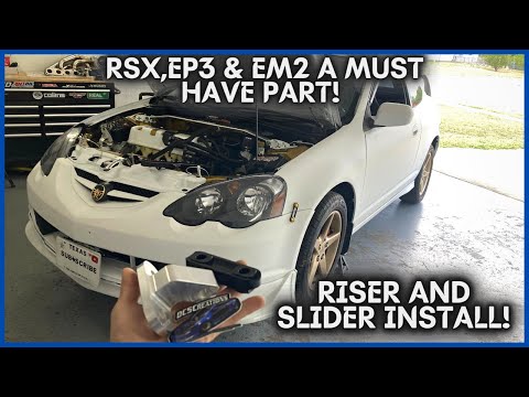 Видео: ЭТО ОБЯЗАТЕЛЬНАЯ ДЕТАЛЬ ДЛЯ ЗАНИЖЕННЫХ RSX, EP3 И EM2. УСТАНОВКА СЛАЙДЕРА И ПОДЪЕМНИКА!!