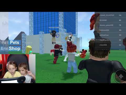 Видео: Милана и Ника стали русалками в мире Roblox