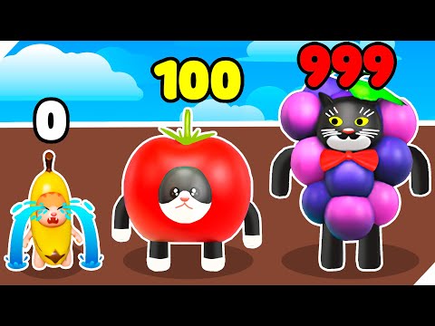Видео: 🌞ЭВОЛЮЦИЯ БАНАНА КОТИКОВ! Epic Banana Run Merge Master