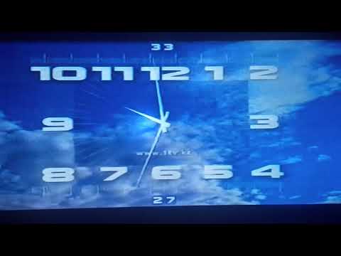 Видео: Первый канал Евразия. 2008 год Часы. Программа Время