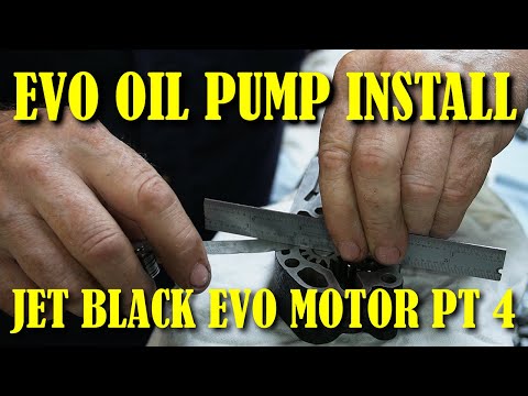 Видео: ВОССТАНОВЛЕНИЕ МАСЛЯНОГО НАСОСА EVO И ВОЗВРАЩЕНИЕ К ВОССТАНОВЛЕНИЮ ДВИГАТЕЛЯ JET BLACK EVO, ЧАСТЬ 4