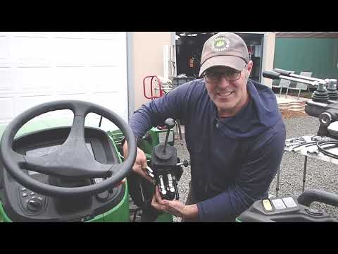 Видео: Постоянная мощность потока за пределами порта для JD 3025E 3032E 3038E с погрузчиком 300E