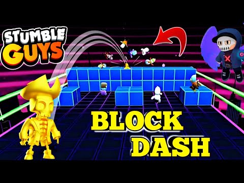 Видео: БЛОК ДЭШ С ПОДПИСЧИКАМИ В СТАМБЛ ГАЙС | Block Dash in Stumble Guys