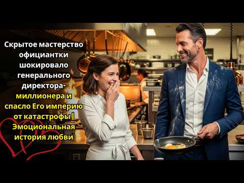 Видео: Скрытый талант официантки поразил миллионера и спас его империю от краха Эмоциональная история любви
