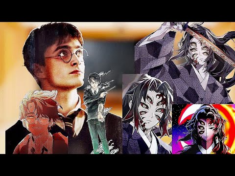 Видео: Harry Potter react to Harry as Kokushibo/Реакция Гарри Поттера на Гарри это Кокушибо. Ч. О.!!