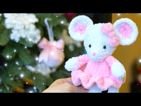Видео: Маленькая мышка в платье. Часть 3. Юбка и бантик