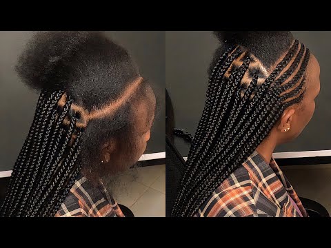 Видео: ПРОСТОЙ УЗОР ПОЛУПЛЕТЕНИЯ СПЕРЕДИ С БОКОВЫМ ПРОРЕЗОМ *ПРИЧЕСКА*