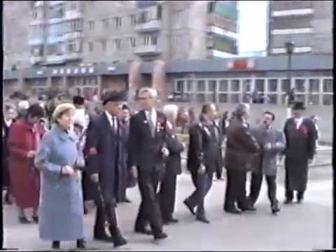 Видео: г.Радужный, ХМАО, 9 мая 1995 год, продолжение