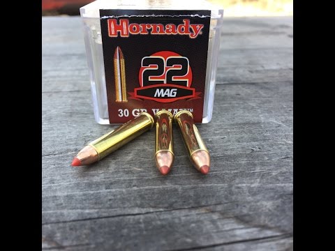 Видео: .22 WMR/Magnum, 30 гран V-MAX (#83202) Hornady, Тестирование производительности