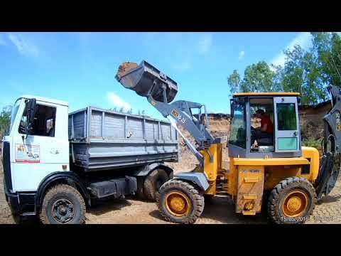 Видео: Приключения в песчаном карьере,  WZ 30-25  + МАЗ 5551