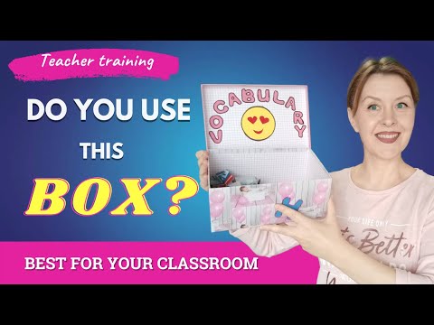 Видео: Vocabulary Box: 6 игр для изучения английского как иностранного языка для изучения и повторения с...