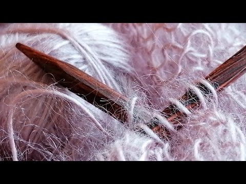 Видео: Паутинка / НАЧАЛО процесса/ мохер с нейлоном #вязание