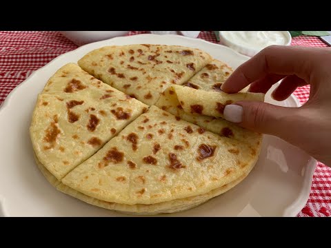 Видео: Обалденные лепешки с картофелем и сыром Справится даже ребенок Ленивые Хычины