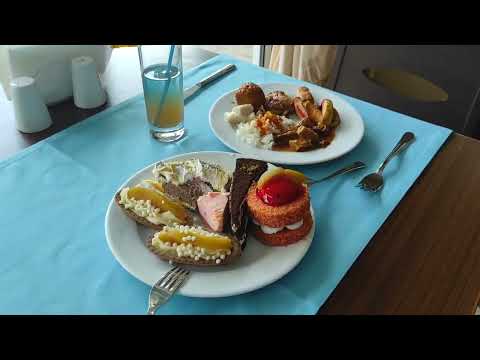 Видео: Turkey, Kemer, Meder Resort 5*Kemer # обед