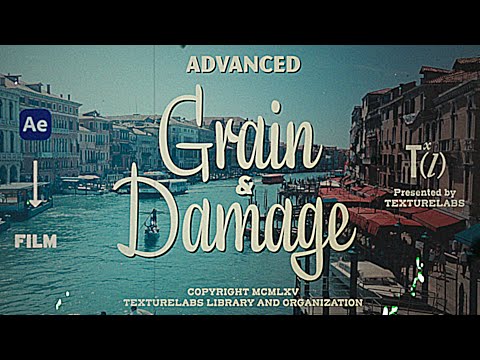 Видео: Подробные повреждения аналоговой пленки в After Effects — без стоковых видеоматериалов и плагинов!