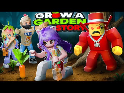 Видео: КЛАССИЧЕСКАЯ ИСТОРИЯ ОГОРОДА! Roblox Grow A Garden Story