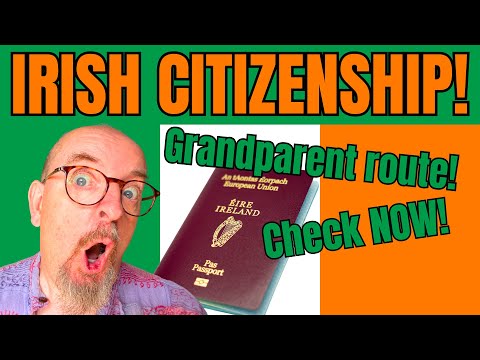 Видео: Как получить ирландское гражданство через бабушку или дедушку 🇮🇪