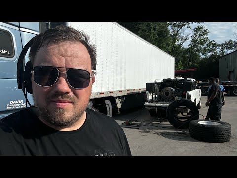 Видео: Дальнобой США.. Рванул супер-сингл.. Рейс в жаркую Флориду.. Перевозка BMW в прицепе…