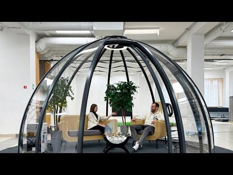 Видео: НОВИНКА! Купольная беседка #заводтеплиц #gazebos #greenhouse я#беседка