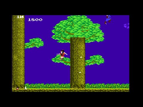 Видео: Полное прохождение Legend of Kage NES на русском, лонгплей, денди, игры детства