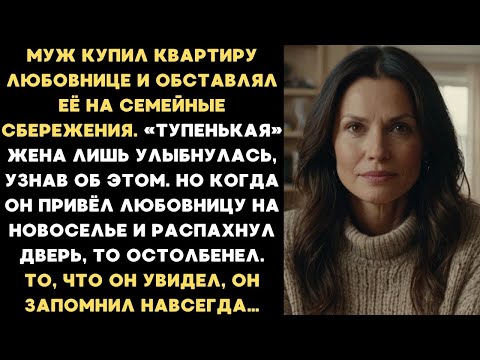 Видео: Муж купил квартиру любовнице на семейные деньги, но новоселье их шокировало на всю жизнь