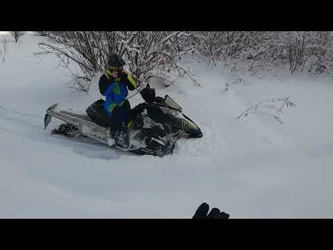 Видео: POLARIS PRO RMK 800 выезд 8.01.23