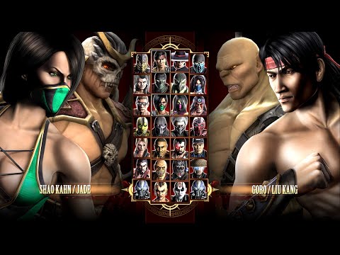 Видео: Игра за Shao Kahn & Jade в Mortal Kombat Komplete Edition на PC в 2K