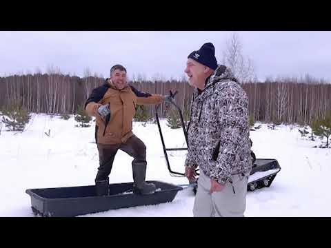 Видео: Новые решения в мире мото - собак .Букс с лыжами