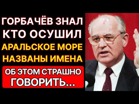 Видео: ЧТО ПРОИЗОШЛО В АРАЛЬСКОМ МОРЕ НА САМОМ ДЕЛЕ? ГОРБАЧЕВ ЗАРАНЕЕ ЗНАЛ... ЧТО НАШЛИ АРХЕОЛОГИ НА ДНЕ?