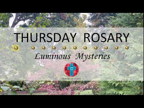 Видео: Четверг Розария • Светлые тайны Розария 💚 23 октября 2025 г. — Доступно на нескольких языках