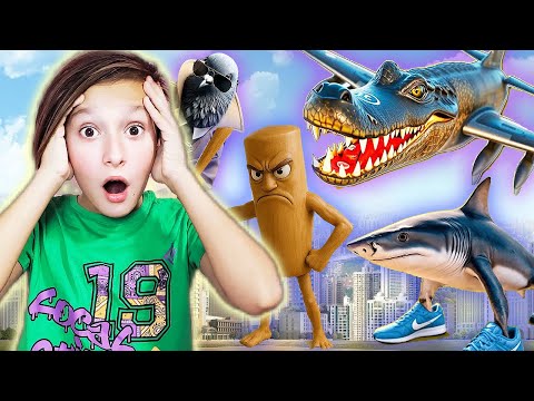 Видео: МИР Тунг Тунг Сахура и итальянские Брейнрот в реальной жизни