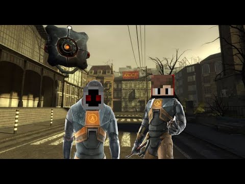 Видео: Прохождение Half life 2 в двоём #1