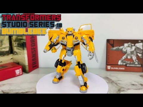 Видео: Бамблби/Bumlebee, трансформер, обзор фигурки, Studio Series 18.