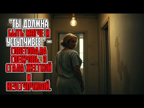 Видео: Ты должна быть мягче и уступчивее, – советовала свекровь  Я стала жесткой и неуступчивой