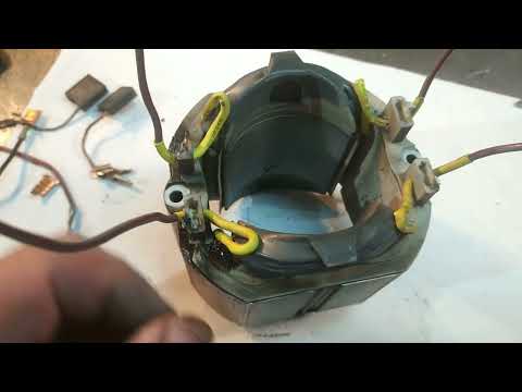 Видео: Очередной бюджетный ремонт болгарки METABO 