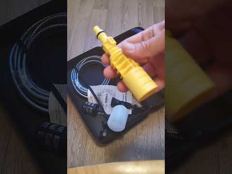 Видео: Аккумуляторная мойка высокого давления Yofidra Распаковка. High pressure water gun Yofidra Unpacking