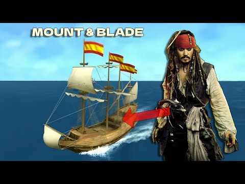 Видео: Пираты Карибского Моря наводят шумиху в Mount And Blade...