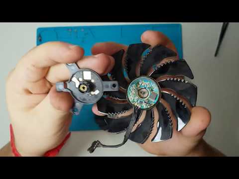 Видео: Ремонт  системы охлаждения видеокарты на примере Gigabyte,