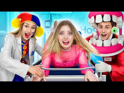 Видео: Я Стала Доктором в Больнице Pomni! The Amazing Digital Circus в Больнице Для Героев Видеоигр