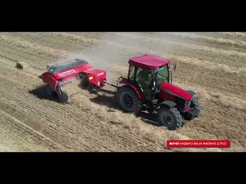 Видео: Пресс подборщик тюковый HARMAK BLY-03 +79383462368 - FJB GROUP LLC