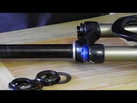 Видео: Как снять конус-кольцо со штока вилки? Демонтаж нижнего конуса рулевой