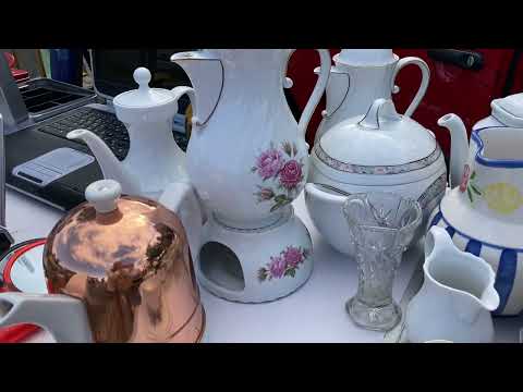 Видео: Блошиный рынок Баварии⚜️Erlangen⚜️Hutschenreuther!!!