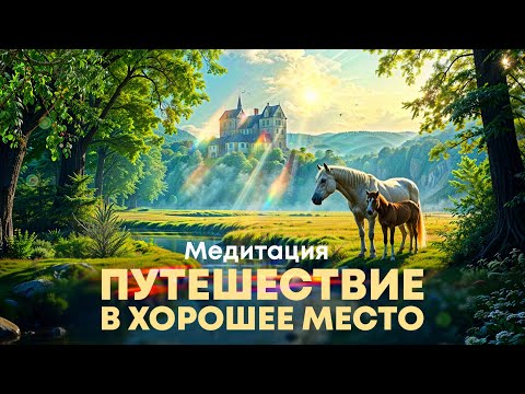 Видео: Медитация "Путешествие в хорошее место"☀️даёт силу, помощь и поддержку🔥укрепляет уверенность в себе