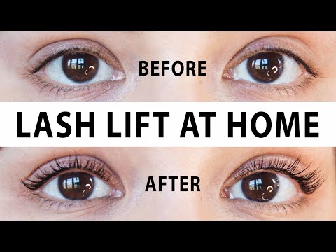 Видео: ПОДНЯТИЕ РЕСНИЦ В ДОМАШНИХ УСЛОВИЯХ (урок по химической завивке/завивке ресниц! Сделай сам) | 2023