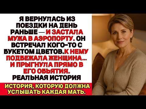 Видео: Я ПЛАКАЛА, ЧИТАЯ!  Я вернулась на день раньше и застала мужа в аэропорту… с цветами — для другой.