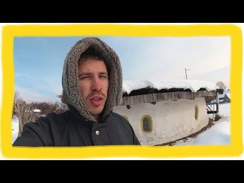 Видео: Зимовка в саманном доме | ЧАСТЬ 2