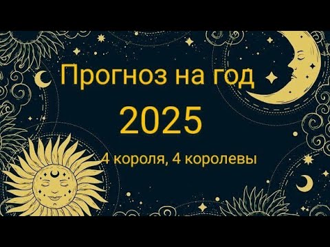 Видео: Прогноз на 2025 год. 4 короля, 4 королевы