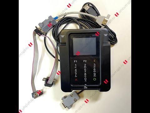 Видео: Установка ридера банковских карт PAX / Inpass D200 на кофемашину Unicum Nero.